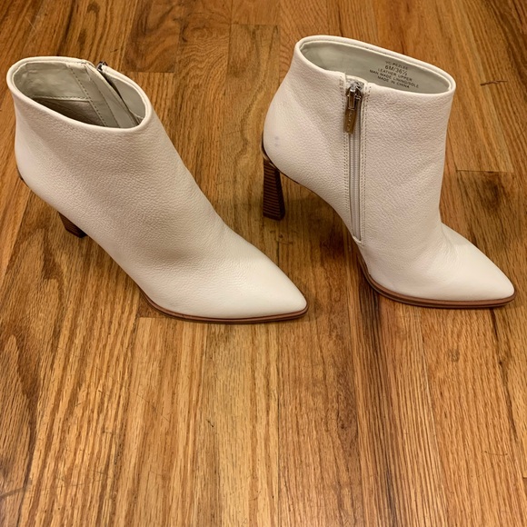 Vince Camuto Pezlee Booties in Warm White - Picture 1 of 10